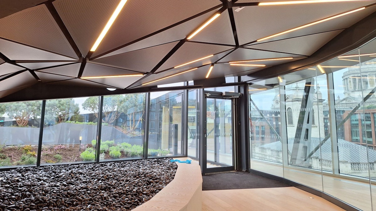 Sculpted Acoustic Ceiling