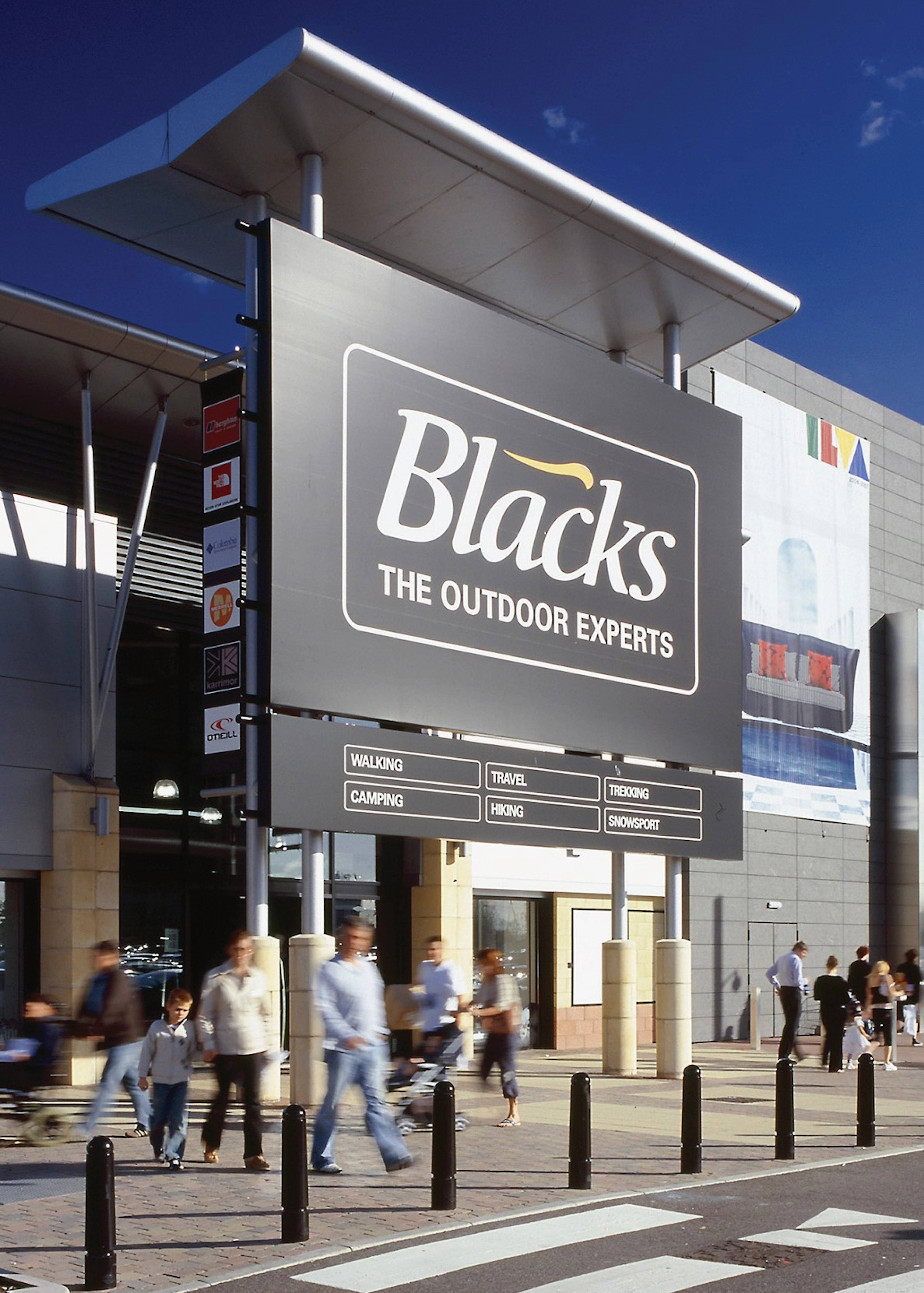 Blacks flex face signage