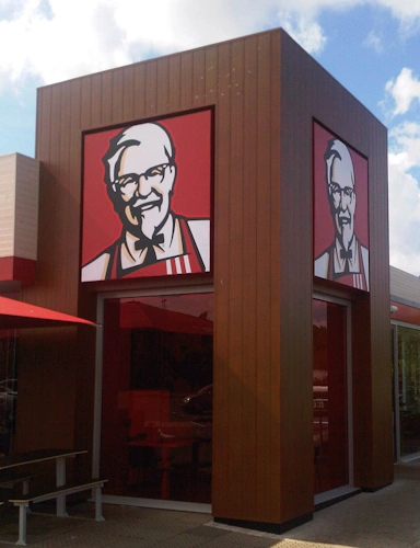 kfc flex face signage