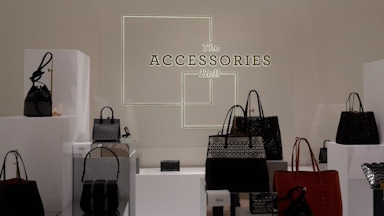 Selfridges wall mounted signage