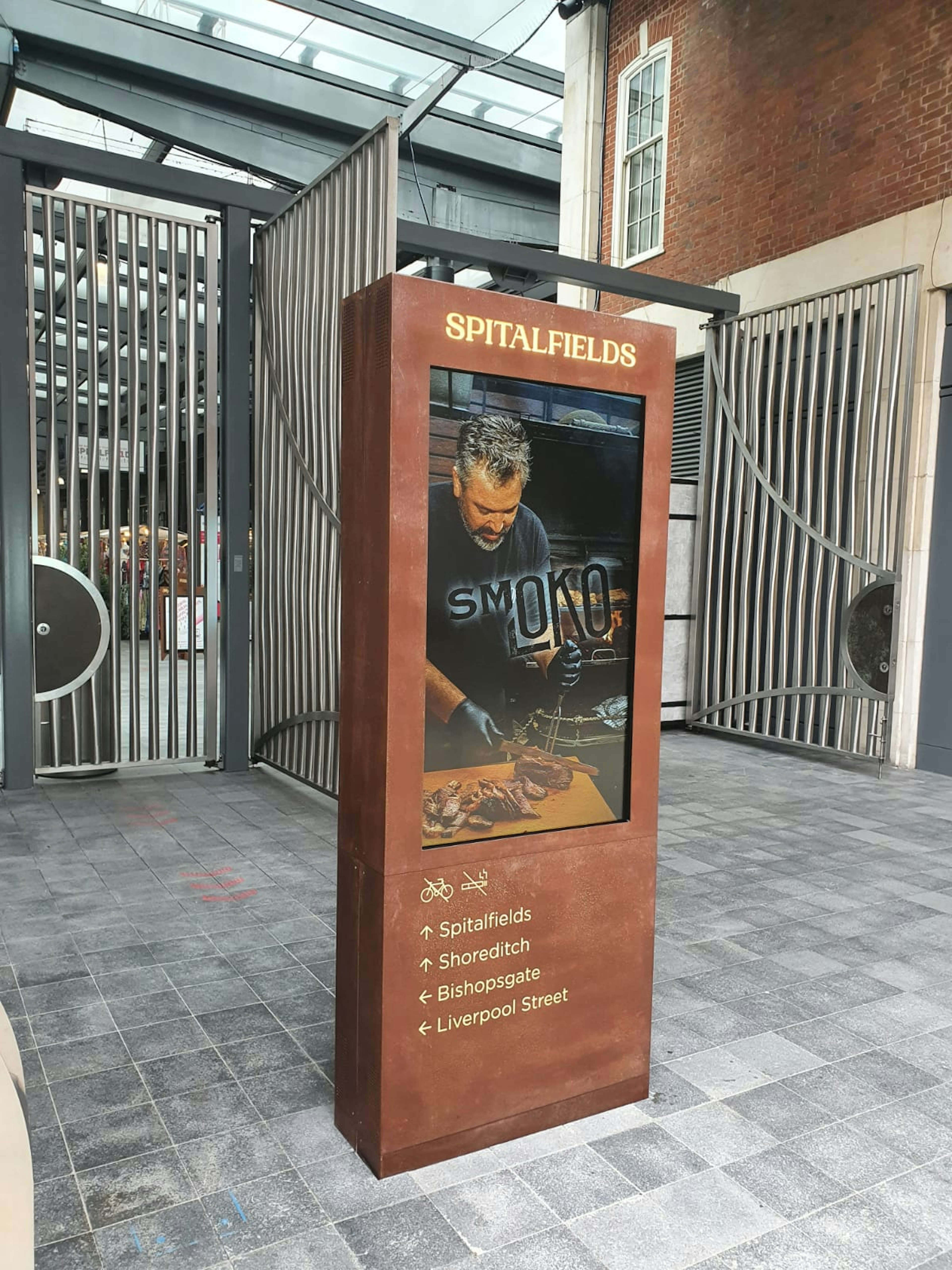 Spitalfields Digital Totems & Monoliths