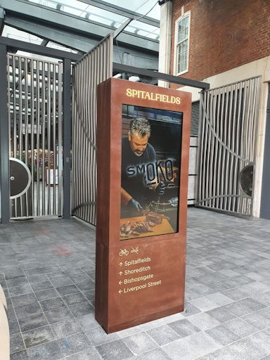 Spitalfields Digital Totems & Monoliths