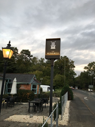 Pub Post mounted signage