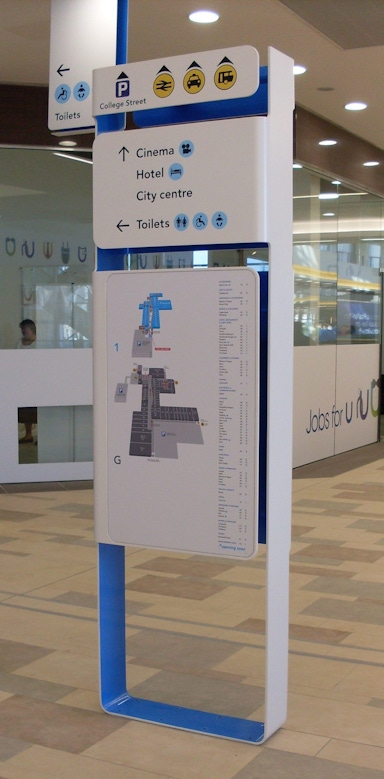 Union signature totems & monoliths