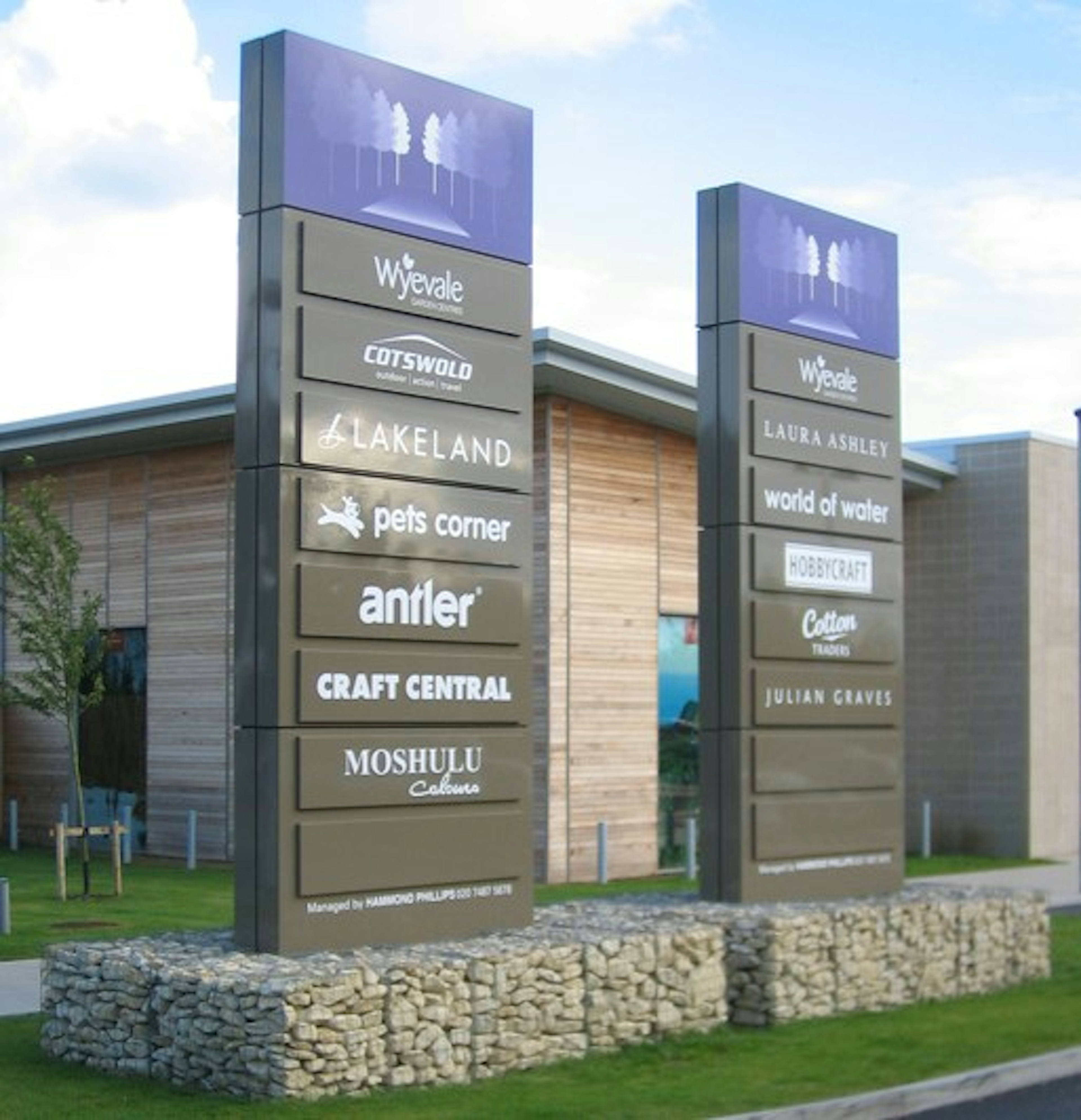 Wyvedale signature totems & monoliths