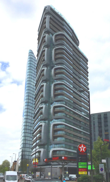 Canaletto Tower Formed Cladding