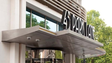 45 Park Lane Built Up Signage