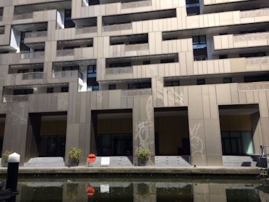 Grosvenor Waterside Anodised Cladding