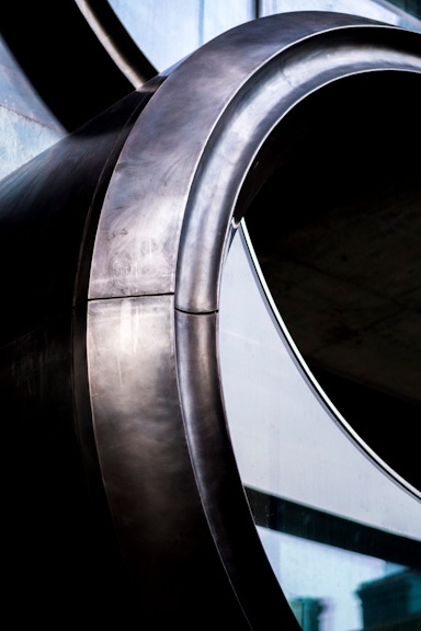 Blackened Stainless Steel