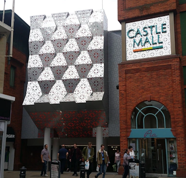 Castle Mall Formed Cladding
