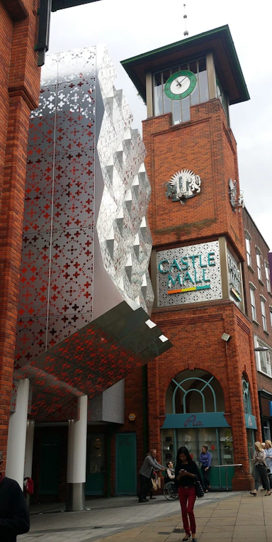 Castle Mall Formed Cladding