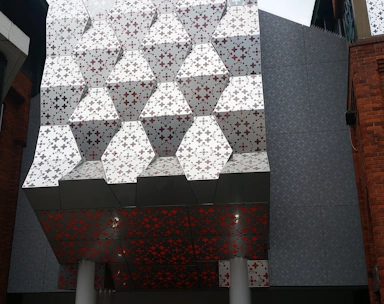 Castle Mall Formed Cladding