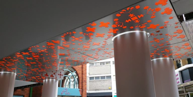 Castle Mall Formed Cladding