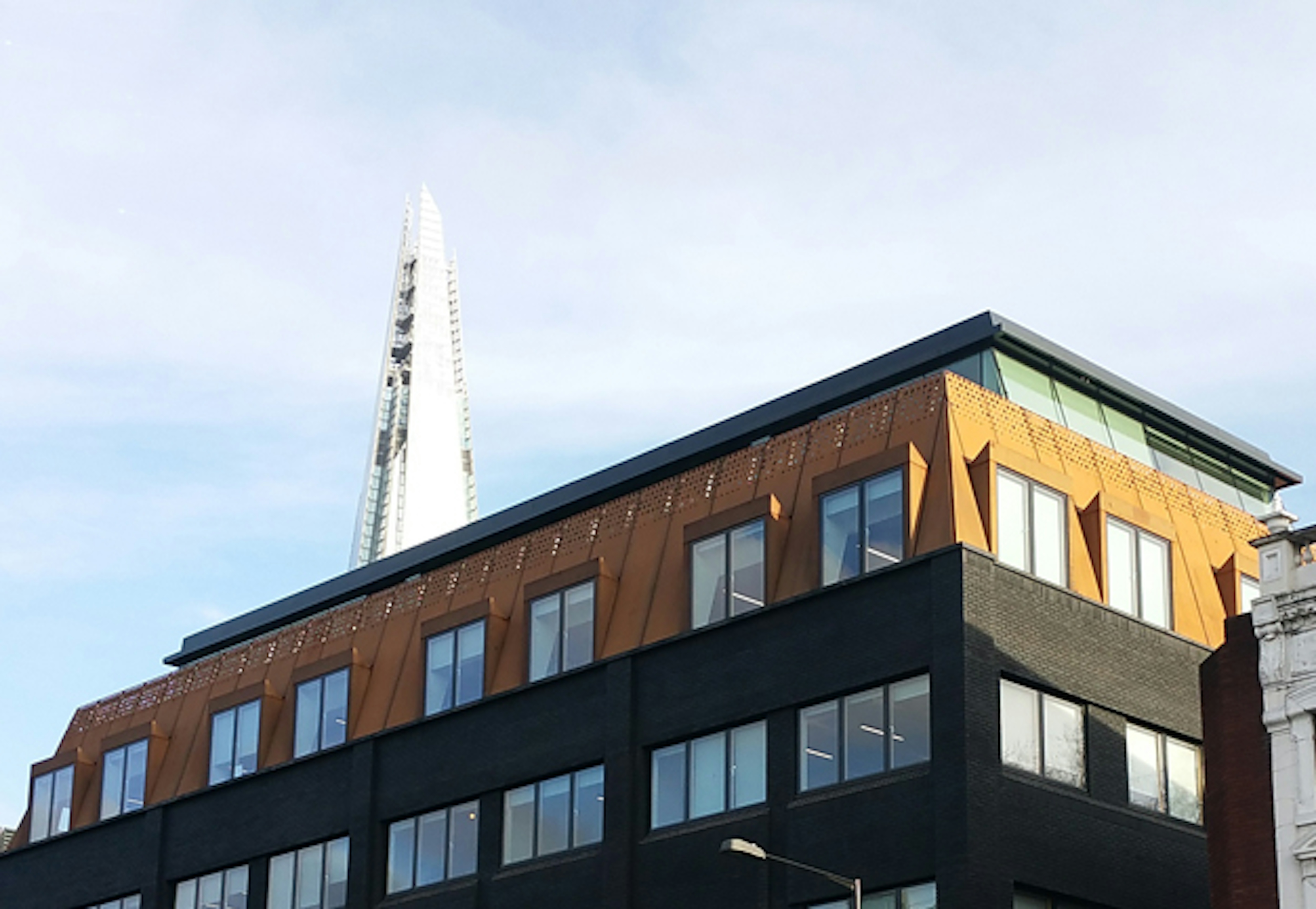 Anodised cladding at Liverpool University
