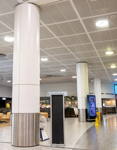 Gatwick Airport Column Cladding_2