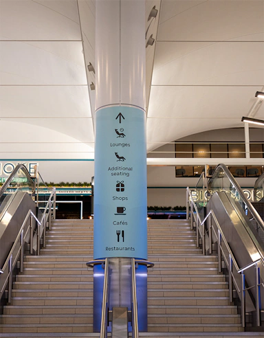 Gatwick Airport Column Cladding_8