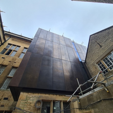 Patina Brass Bronze Cladding