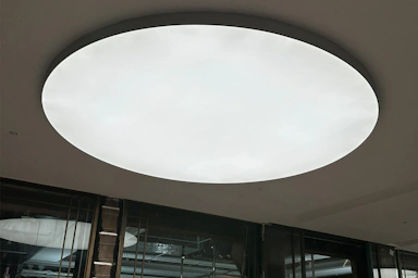 Round Soffit Lightbox