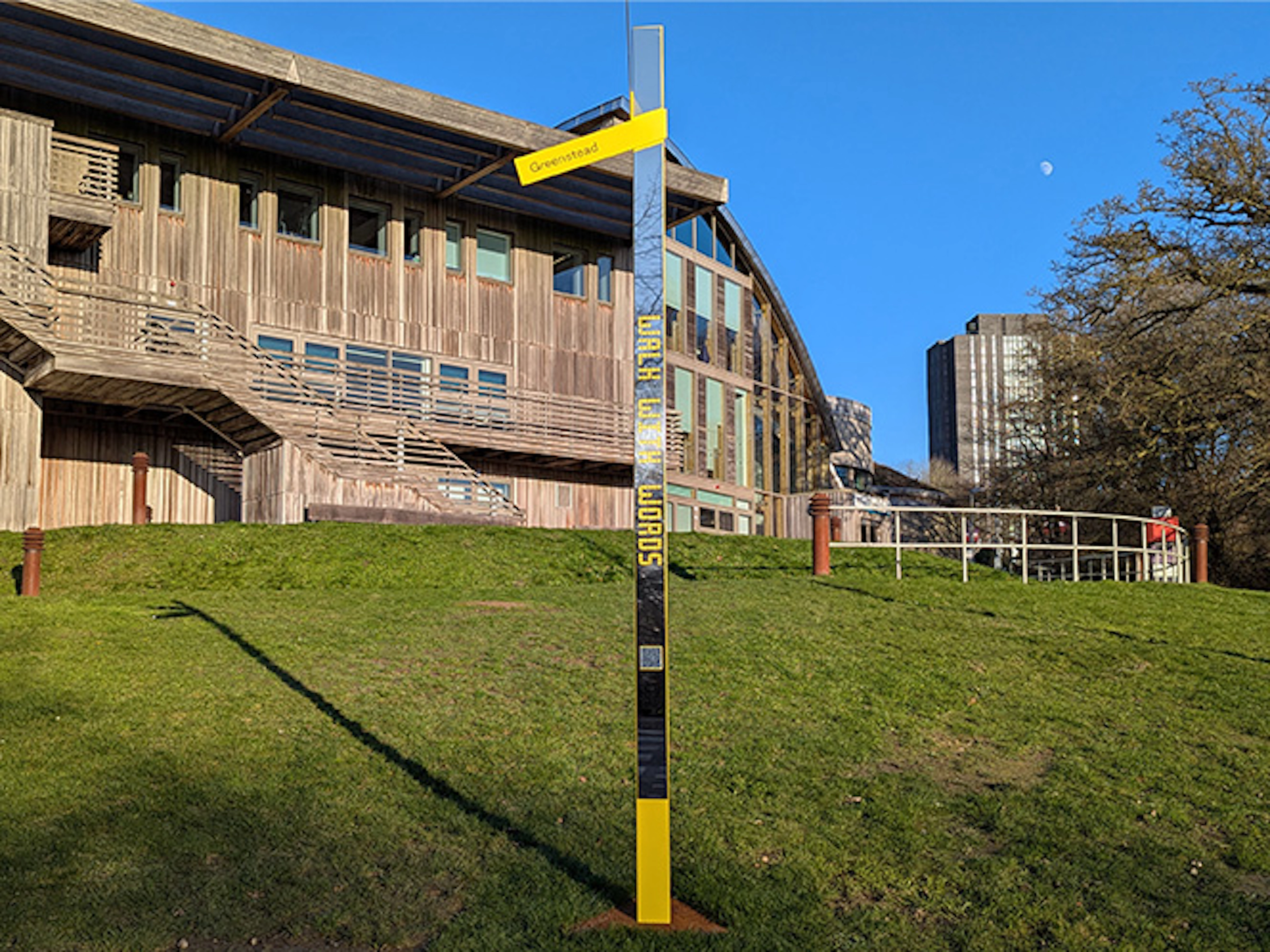 Walk With Words Directional Signage