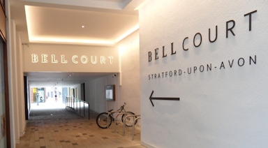 Bell Court Halo Signage