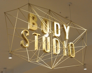 Body studio bespoke signage