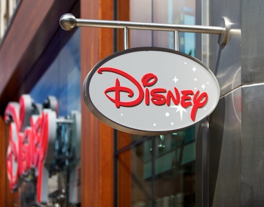 Disney Projection Signage