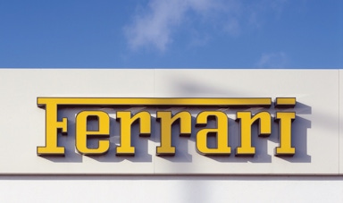 Ferrari Built Up Signage