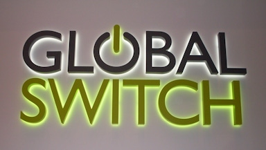 Global Switch Halo Signage