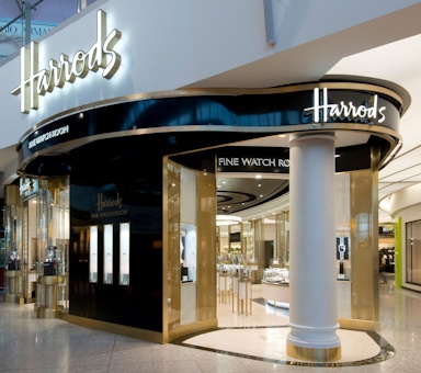 Harrods Face & Halo Signage