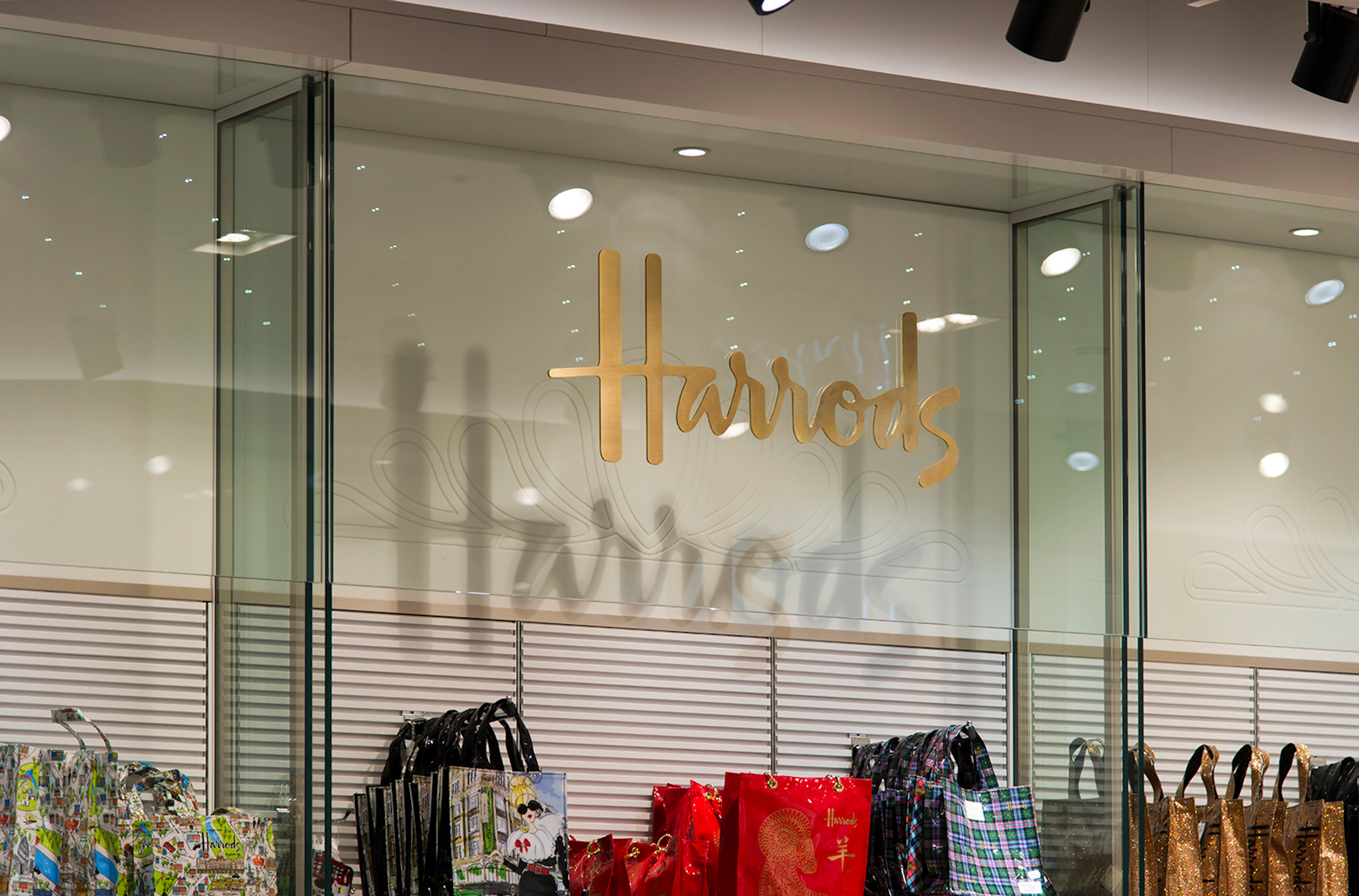 Harrods Flat Cut Signage