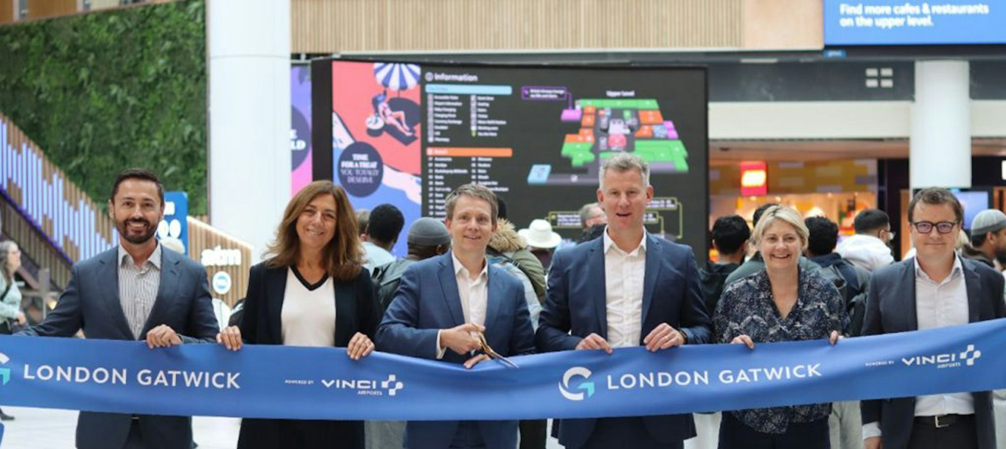 Gatwick Airport - Digital Wayfinding