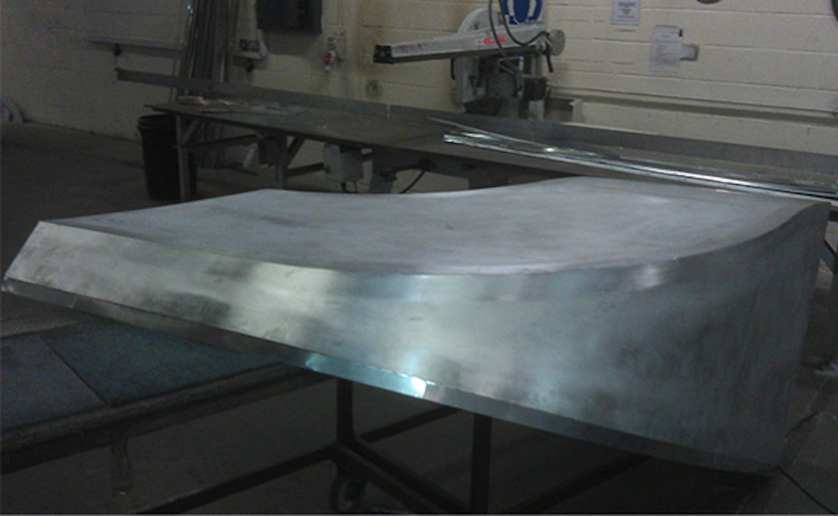 Bespoke Curved Fabrication
