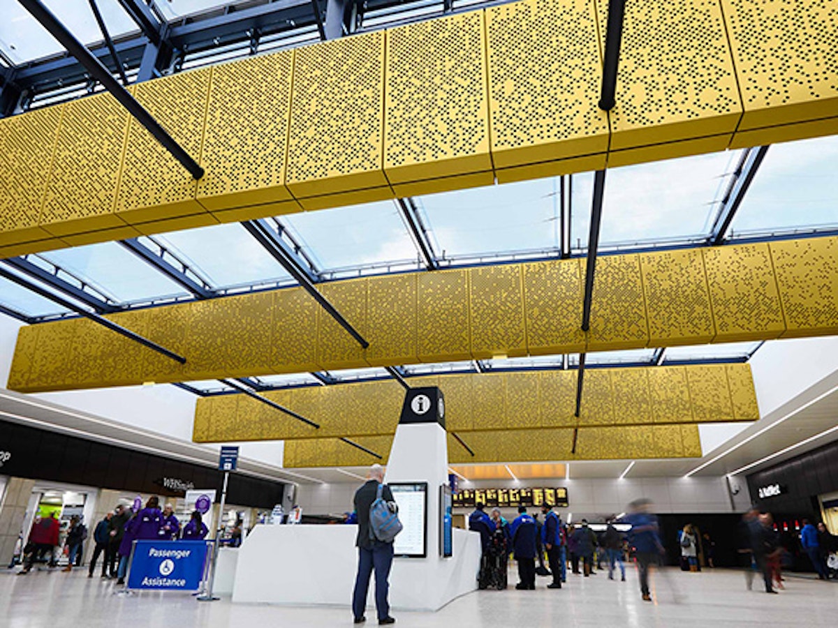 Acoustic Atrium Truss Cladding