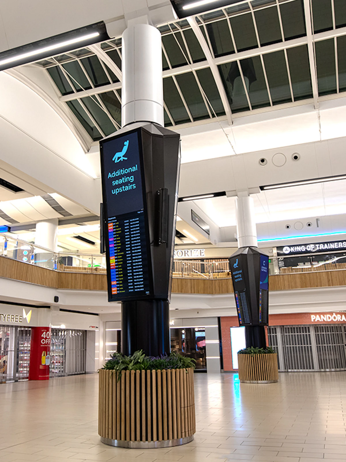 Airport Column Cladding