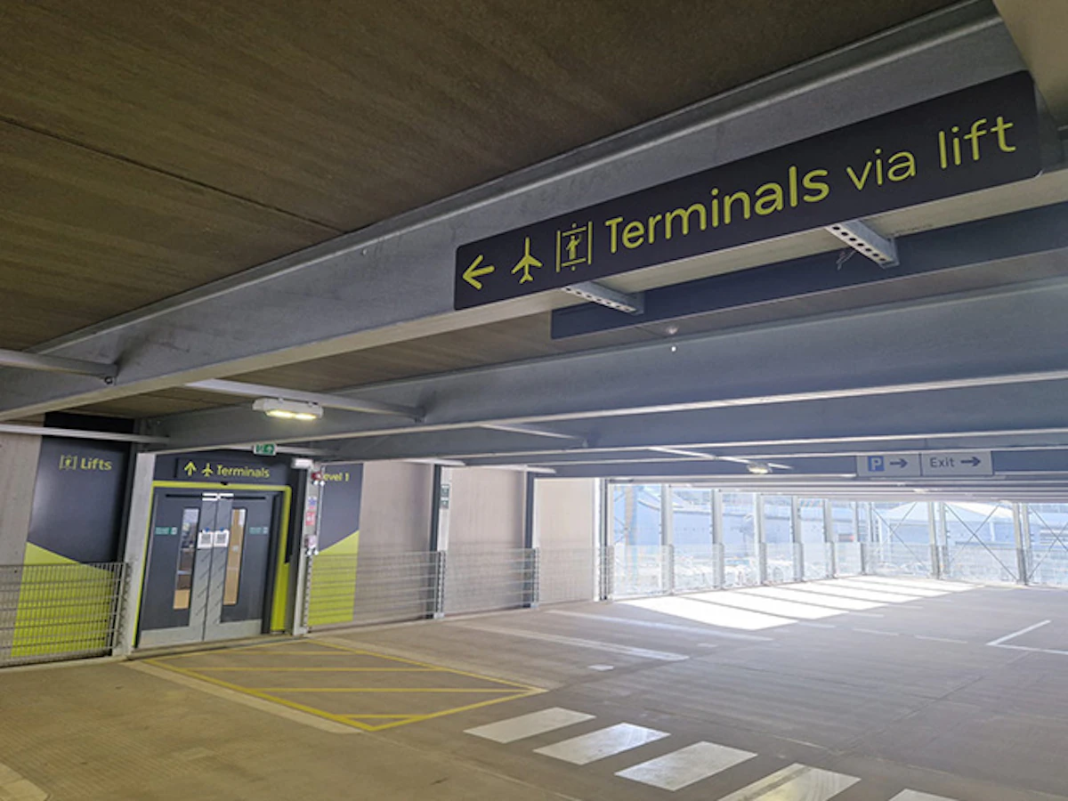 Pedestrian Directional Signage