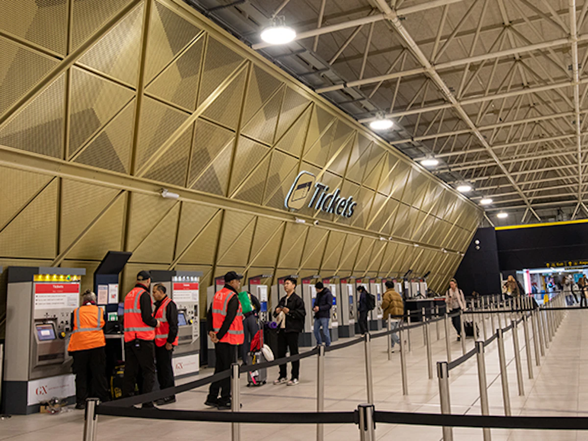 Station Concourse Acoustic Wall